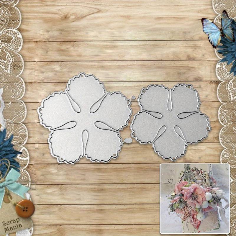 Fustella Per Goffratura Scrapbooking Happy Birthday, Acciaio Al Carbonio, 6,3x7 Cm, Per Biglietti E Album