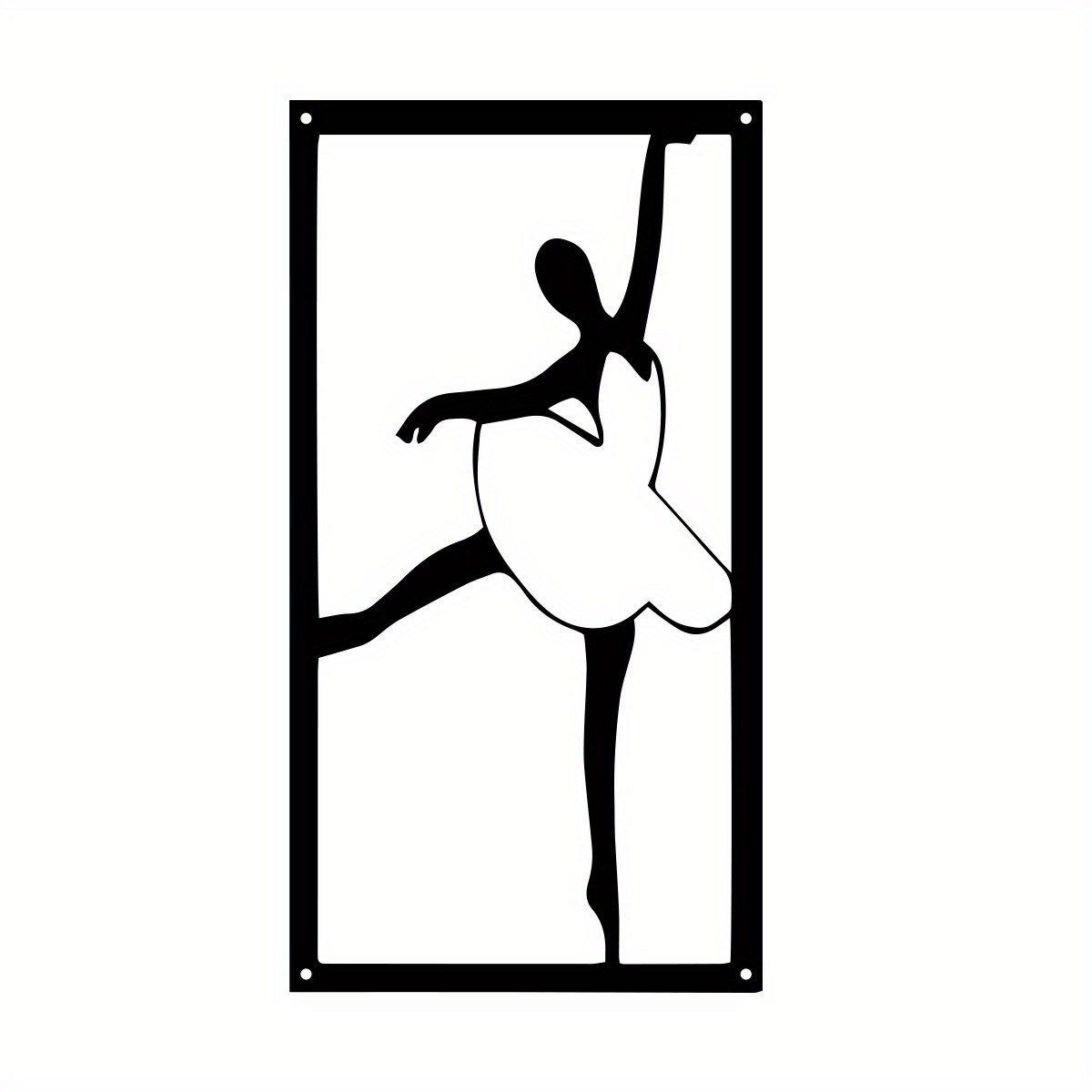 ballet metal wall decor