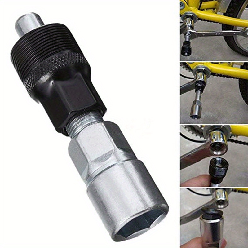 

Bikes Wheel Extractor, Bottom Bracket Cycling Crankset Pedal Remover Repair Tool For Mtb And Road Bike