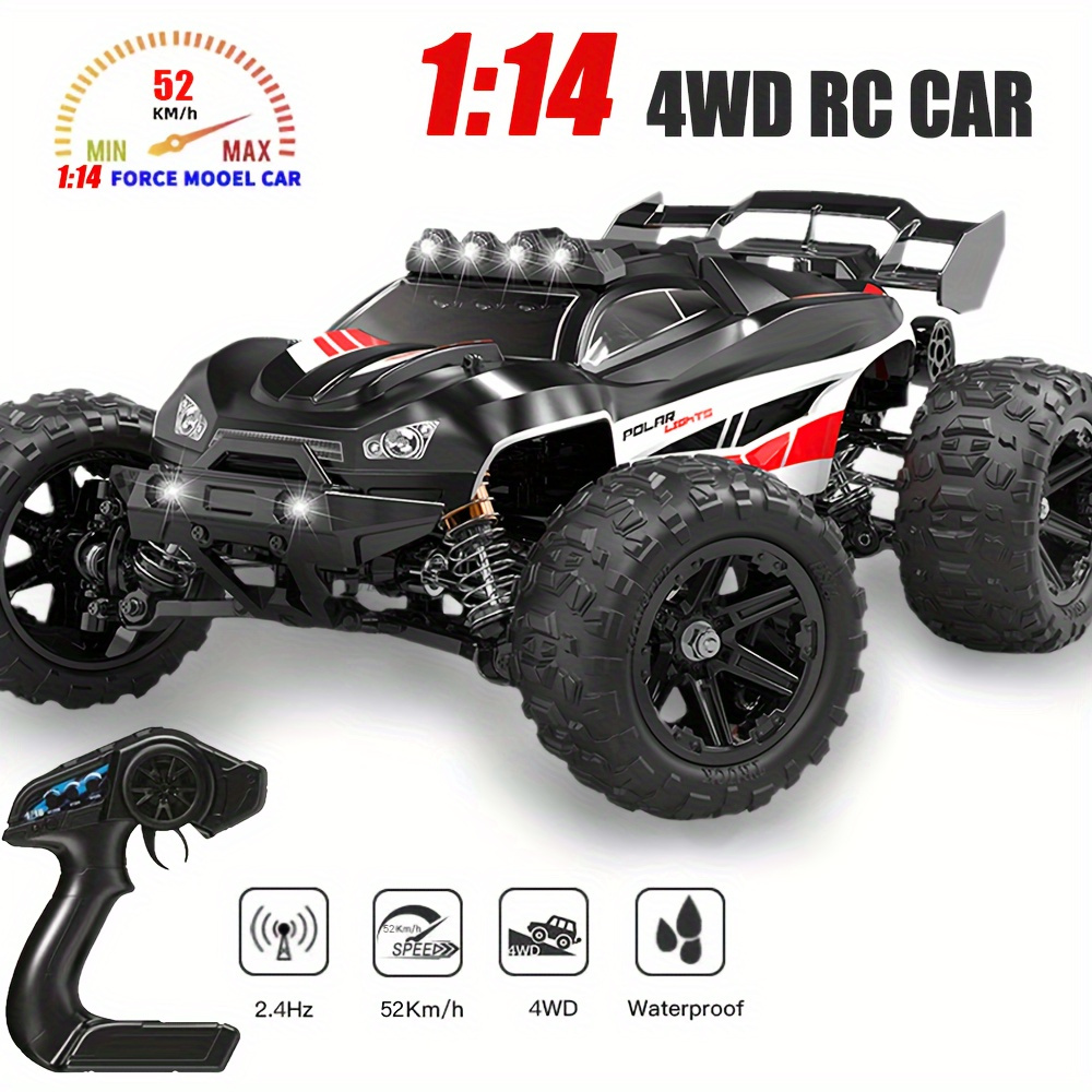 2024 4wd Drift Rc Car 370 Motor Racing Car Toy 2.4ghz High - Temu