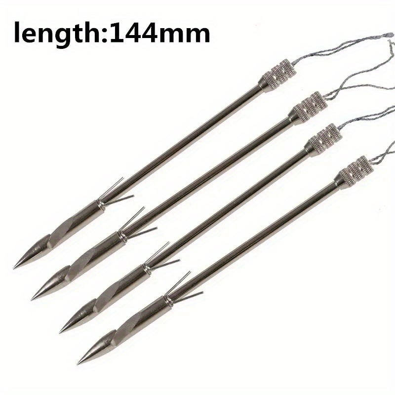Fishing Arrow Heads,2pcs 145mm Fish Dart Shooting Skill Darts Hunting  Fishing Arrows Compact and Lightweight 