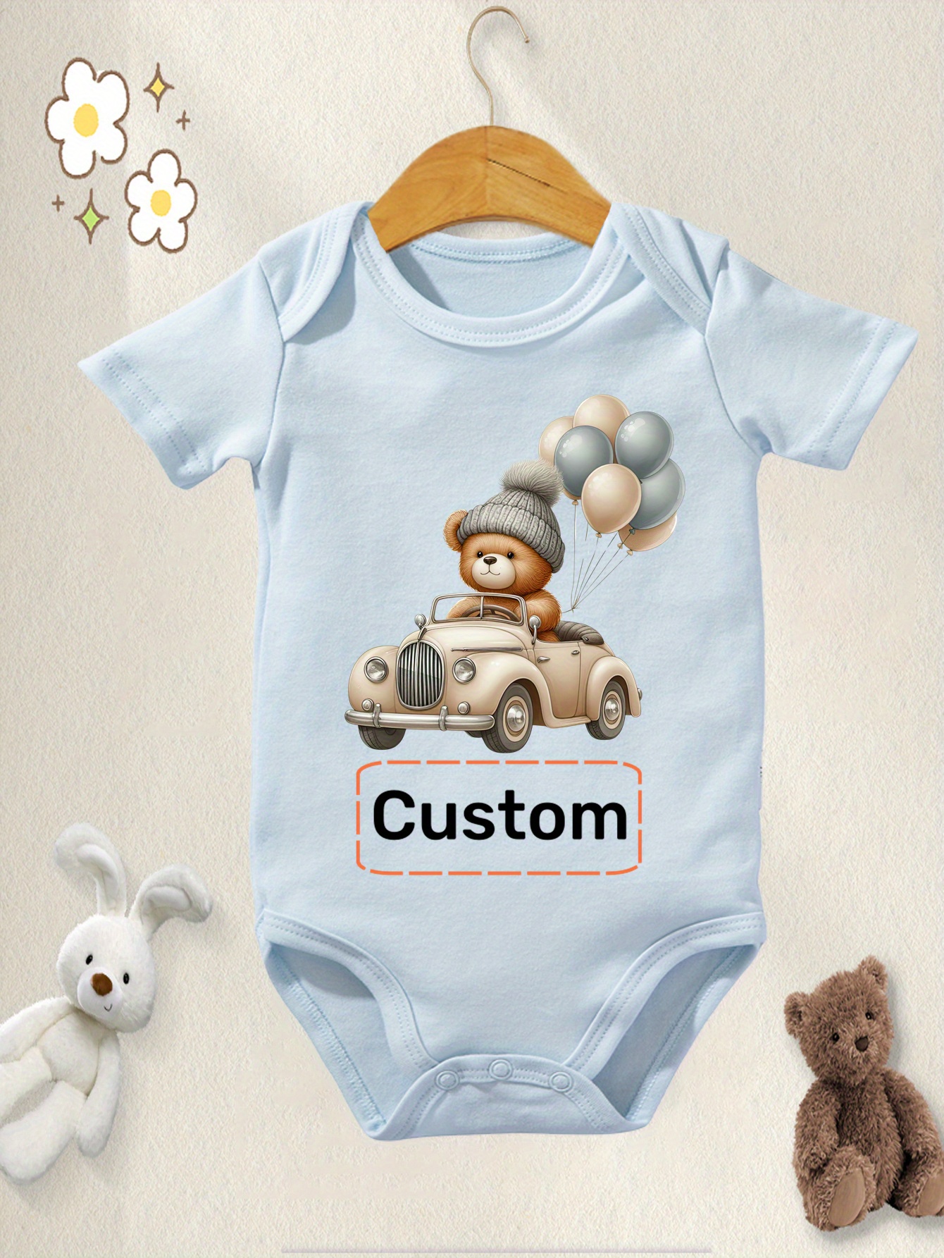 Infant Personalised Baby Grow Personalised Baby Grow Newborn