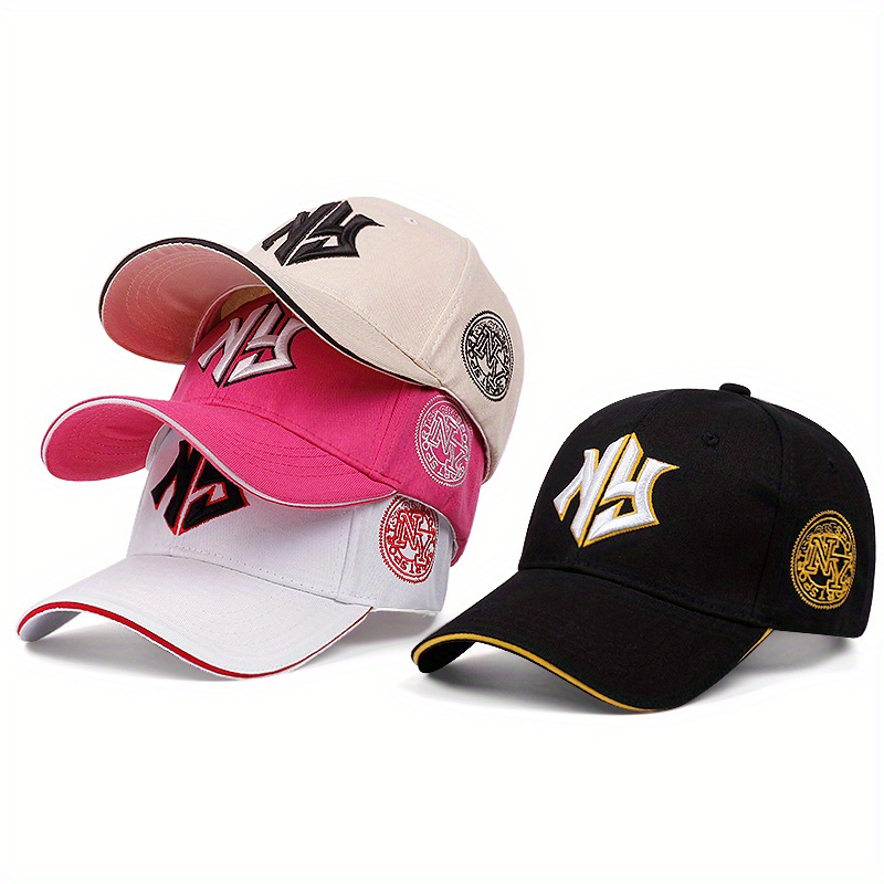 

1pc, Unisex Baseball Cap, Fashionable Windproof Sunproof, Outdoor Sports Hat, Adjustable Snapback, Durable Casual Wear, Stylish Accessory