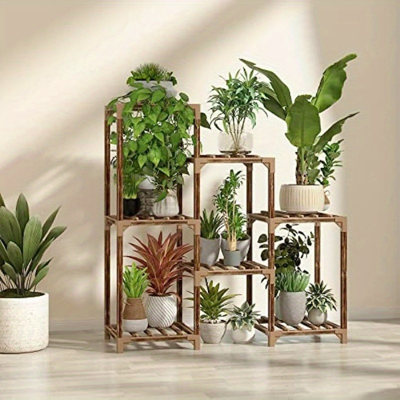 Plant Stands Indoor, Outdoor Corner Shelf, Plant Shelves Indoor newest Plant Holder for Living, 7-Tier Corner Stands Room Outdoor, Plant Rack