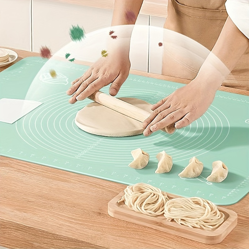 

1pc, Non-stick Silicone Pastry Mat For Baking Bread, Candy And - Kitchen Accessories, Indoor Outdoor Baking Tool