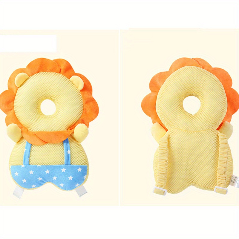 дышащая сетка подушка безопасности против падения мягкая подголовник для в желтых деталях 13