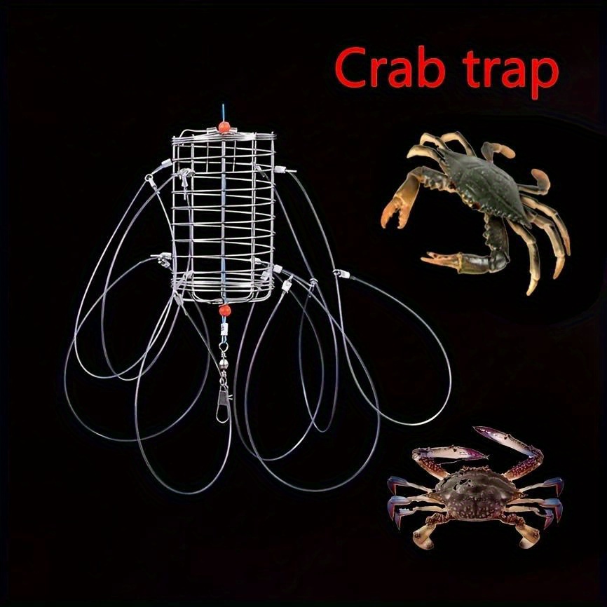 1pc Reusable Crab Hook Trap Easy Lobster And Crab Catching - Temu