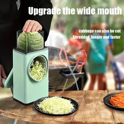 1pc spiral multifunctional manual vegetable chopper potato slicer cutter vegetable chopper salad fruit slicer kitchen gadget without power for eid al fitr