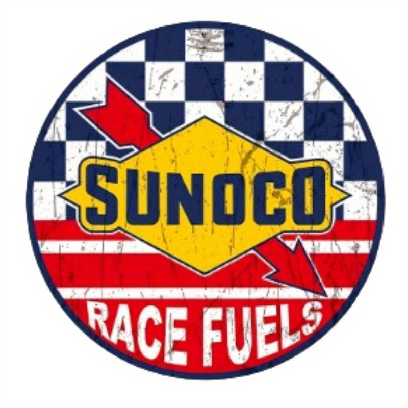 

1pc Sunoco Race Fuels Heat Transfer Sticker, Diy Iron-on Decals For Clothes, T-shirt Making, Pillow Decorating, Clothing Supplies & Appliques