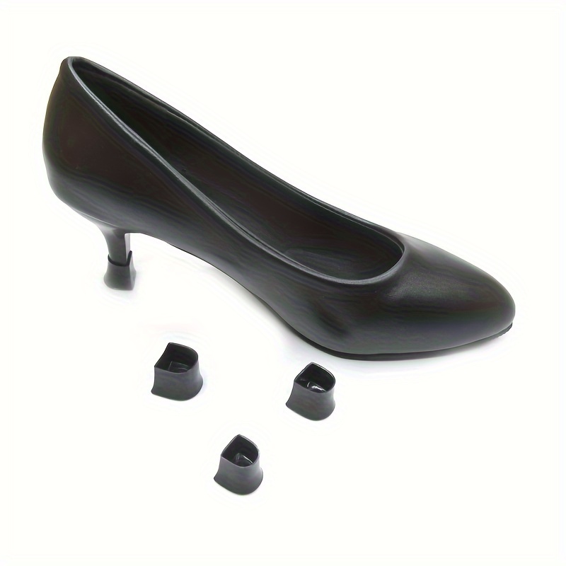 4pairs cylinder heel caps for high heels noise reduction non slip high heel toe covers stiletto high heel protectors details 5