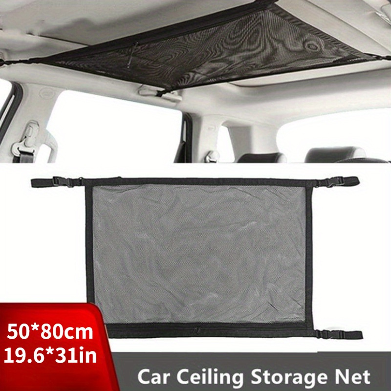 

Universal Car Ceiling Storage Net Pocket Auto Roof Organizer Bag Interior Cargo Mesh Bag Auto Accessories