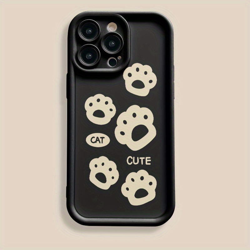 

Black Cat Paws Pattern Protective Phone Case For Xiaomi Redmi.