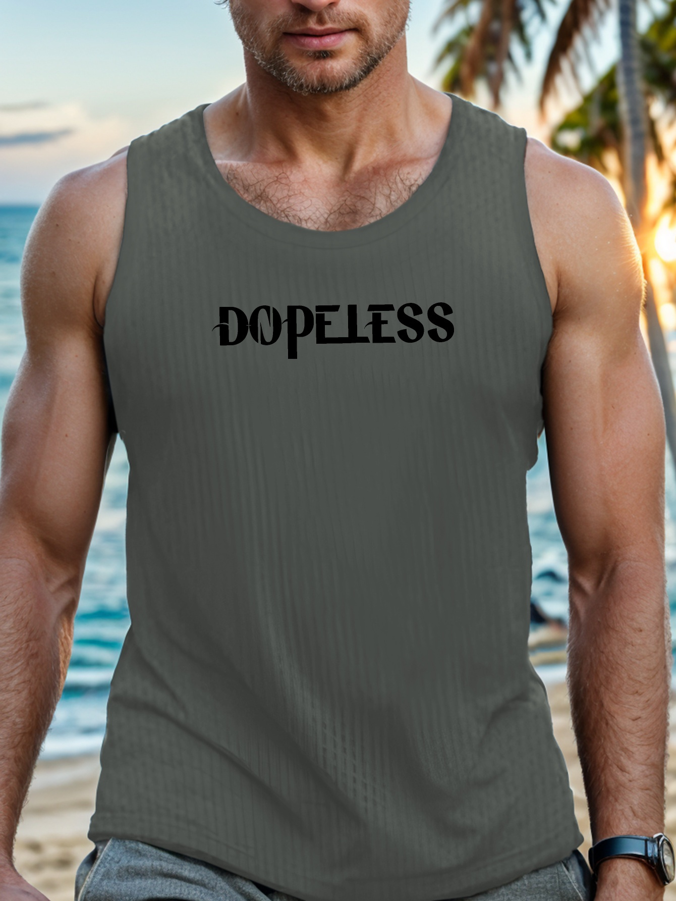 Dopeless Print Summer Mens Quick Dry Moisture Wicking Temu Canada