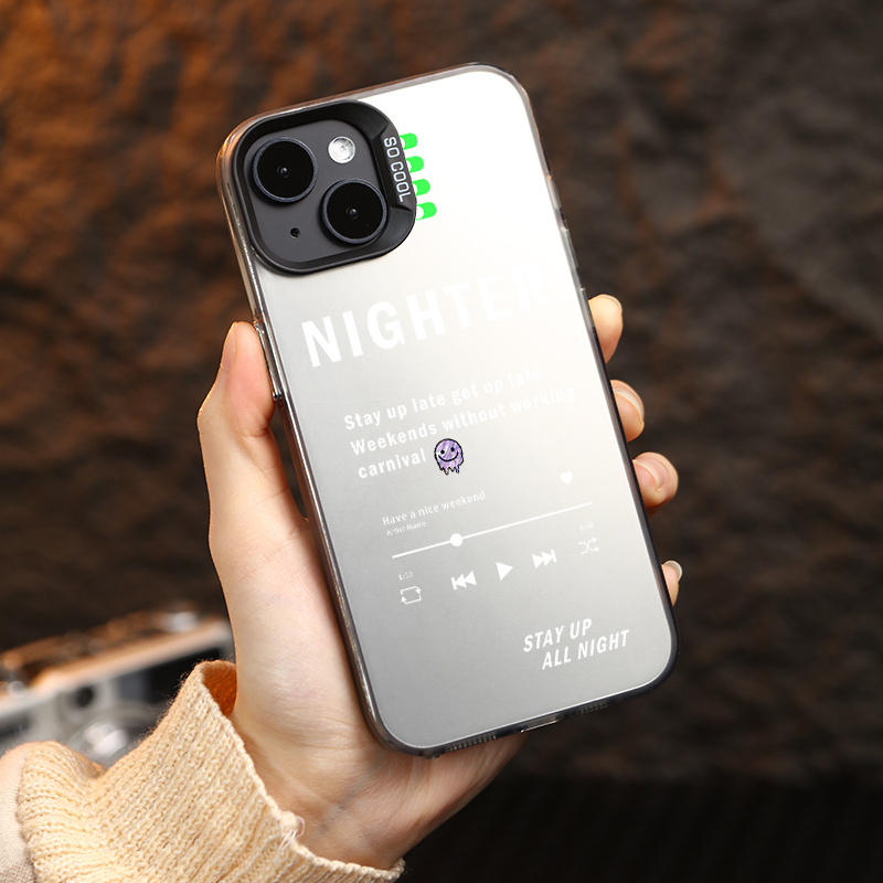 Iphone Despertador Del Movil Estuche Teléfono Interfaz Reloj