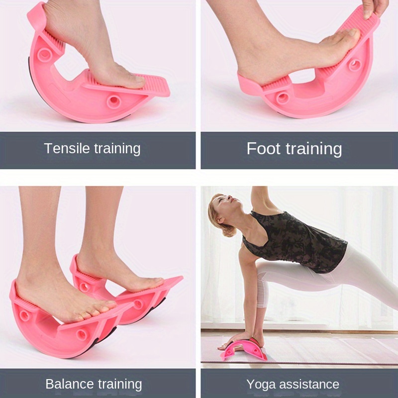 

1pc Adjustable Calf Stretcher Foot Pedal, For Balance & Flexibility Training, Leg Stretching Equipment For Home Gym