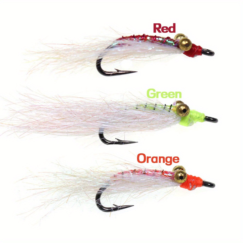 Fly Fishing Barbed Hooks Set Dry Wet Nymphs - Temu