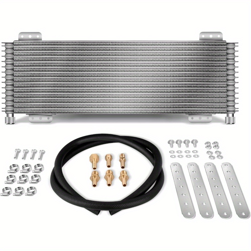 

Lpd47391 Low Pressure Drop 40k Transmission Oil Cooler Kit For Heavy Duty 40000 Gvw Max With Mounting Hardware