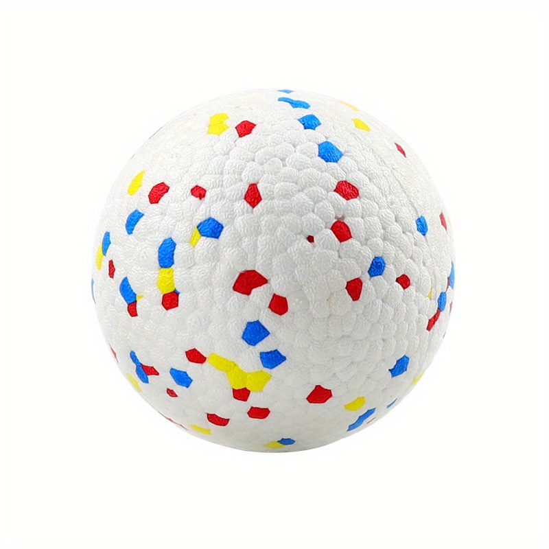 TEMU Dog Toy Ball Ball Bite Resistant Teeth Grinding Pet Toy Etpu High Tear Pet Ball Without Breaking