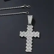 Men's Fashion Necklace, Unique Men's Jewelry, Cool Cross Pendant ...
