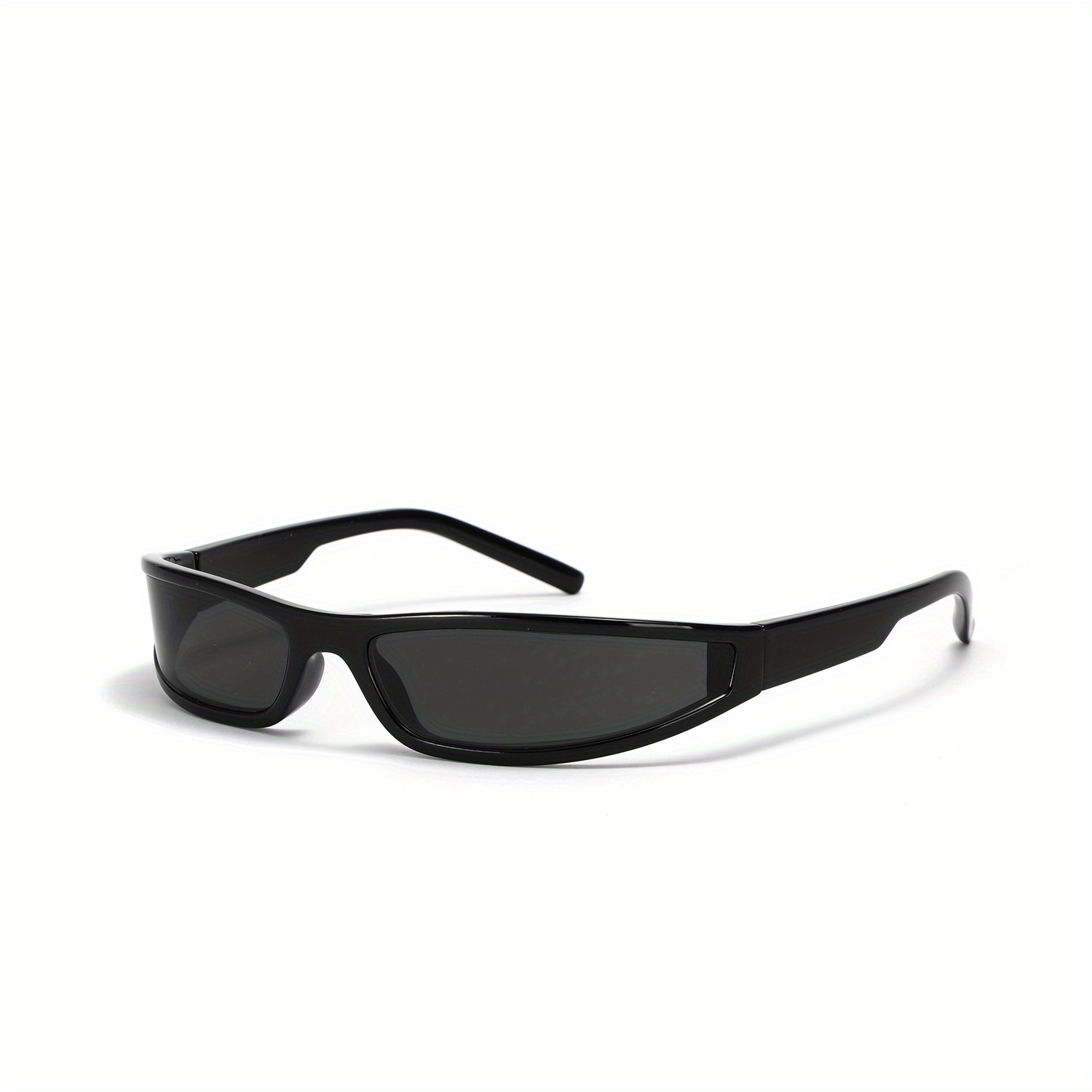 

1pc Men's Y2k Future Style Narrow Frame Fashion Glasses, Trendy Future Style Glasses
