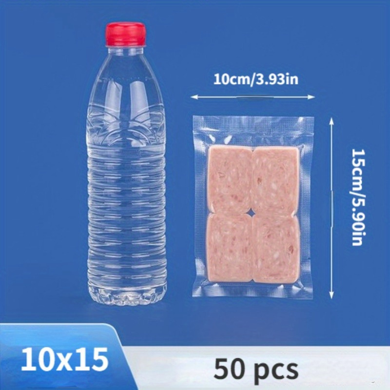 TEMU Mesh Road Vacuum Bags Thickened Food Packaging Bags Compressed Plastic Sealing Bags Vacuum Machine Roll Bags Seal Bags Food Vacuum Bags