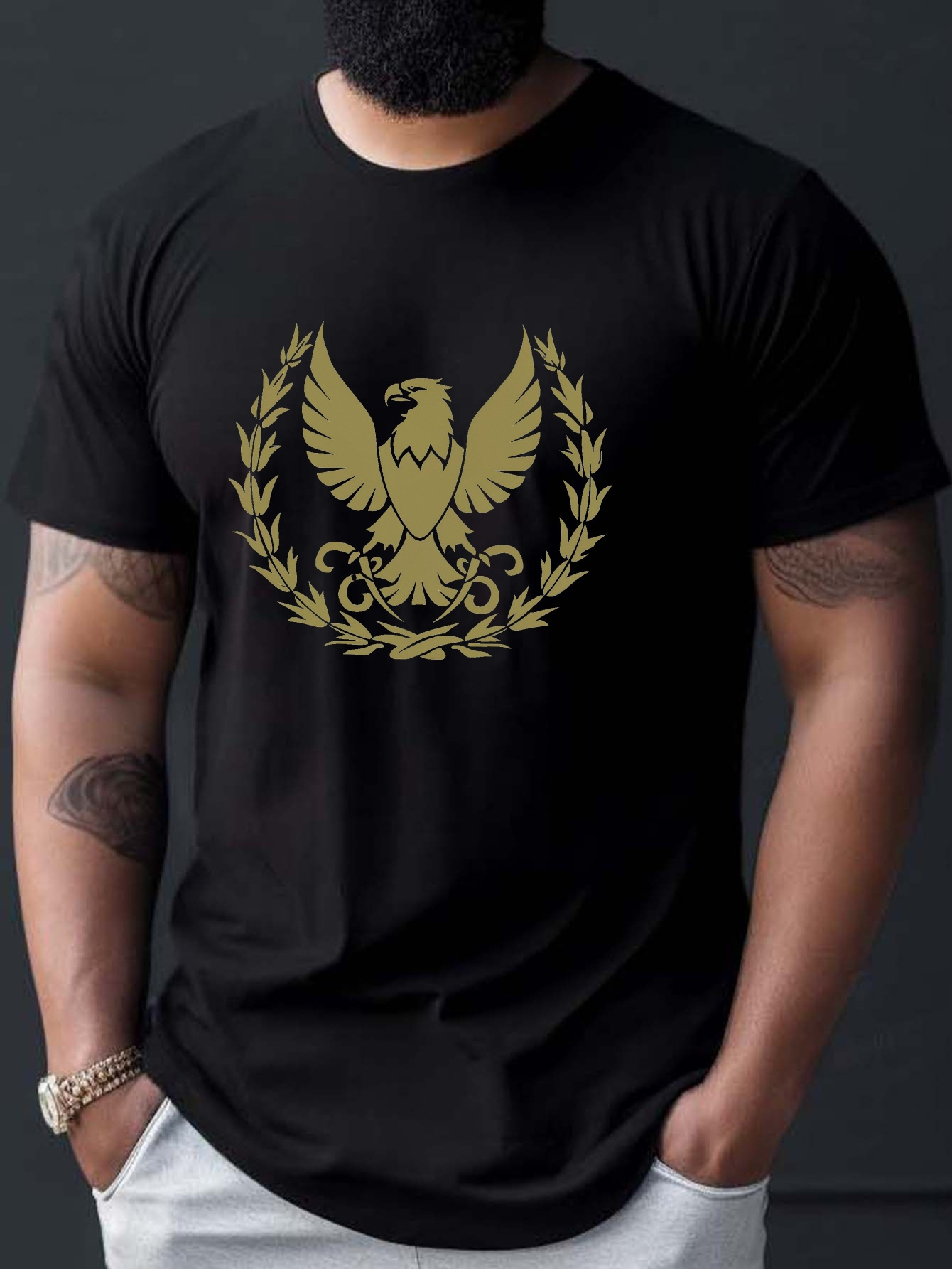 camiseta gráfica hombre cuello - Temu Dominican Republic