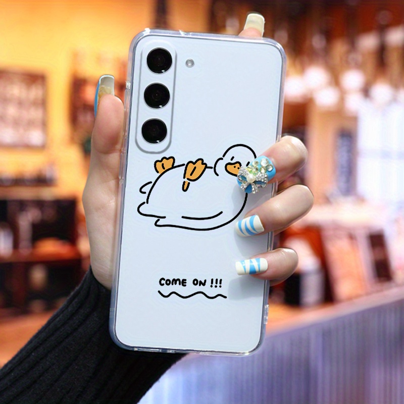 Leather Michael Kors Handyhlle Iphone Se Phone Case Luxury Shockproof  Cartoon Duck Phone Case Temu