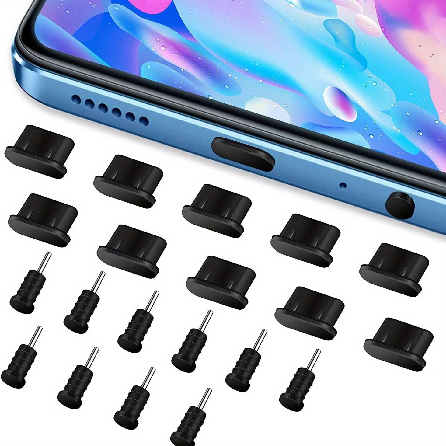 

10sets For Charging And Headphone , Compatible -c