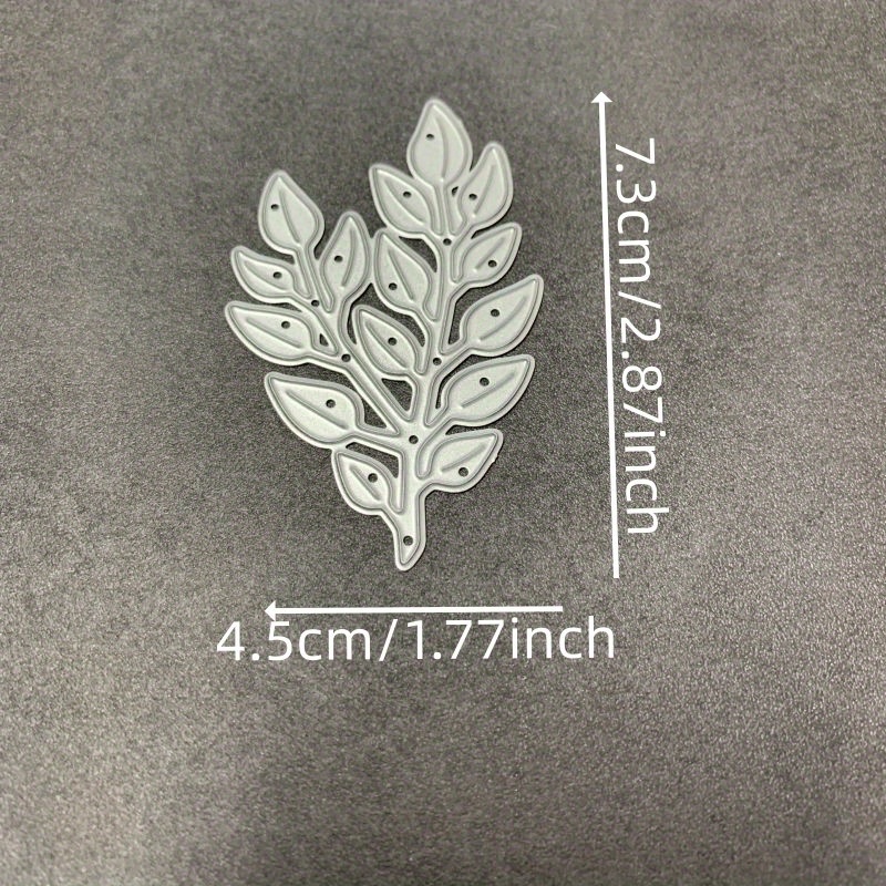 New Leaves Decoration Metal Cutting Dies Stencils For Diy Scrapbooking Decorative Embossing Handcraft Die Cutting Template