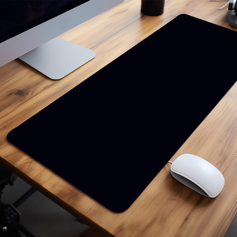 

Black Large Extended Gaming Mouse Pad, Non-slip Natural Rubber Base, Office Mouse Pad Office Table Accessories For Work Home Gift For Man