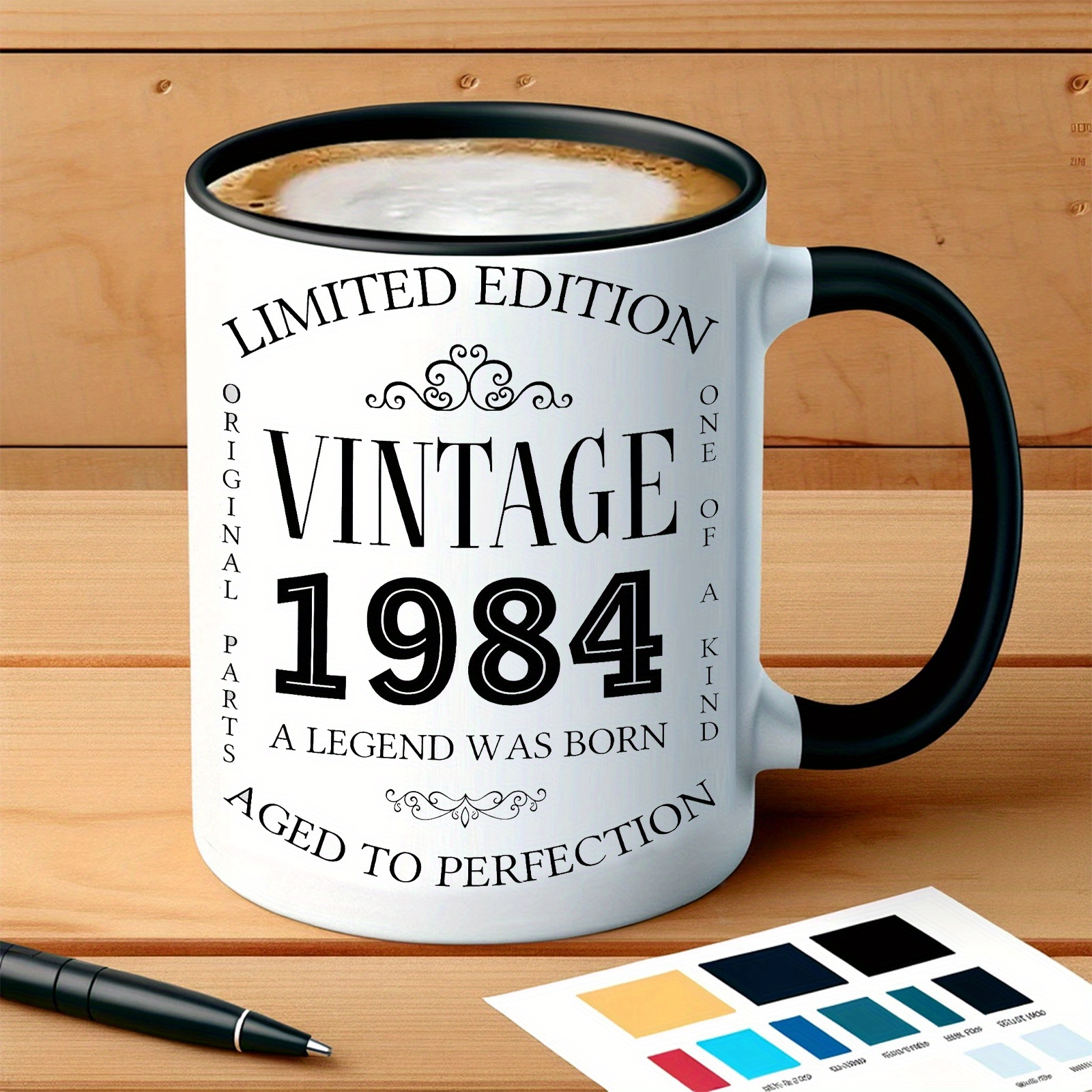 1pc birthday coffee mug senior people 40th 90th birthday - Temu Bahrain