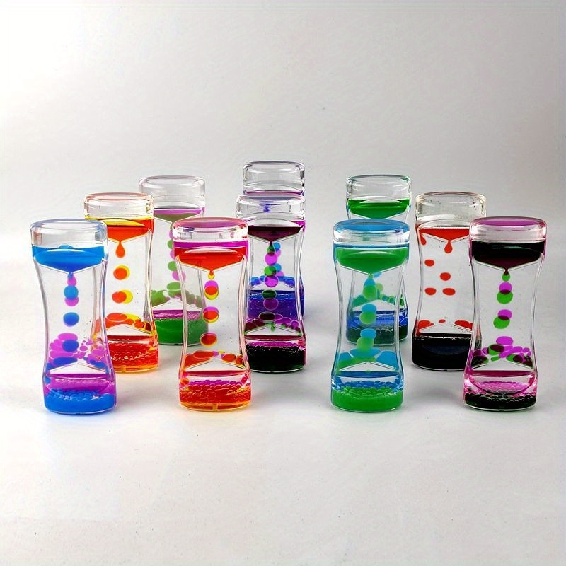 

Two- Design, Decorative Manual Flowing Sand Timer For Outdoor, Office And Pool Use - Unique Gift For Christmas And Halloween - Timer Relax Craft Creative Gift Ornament