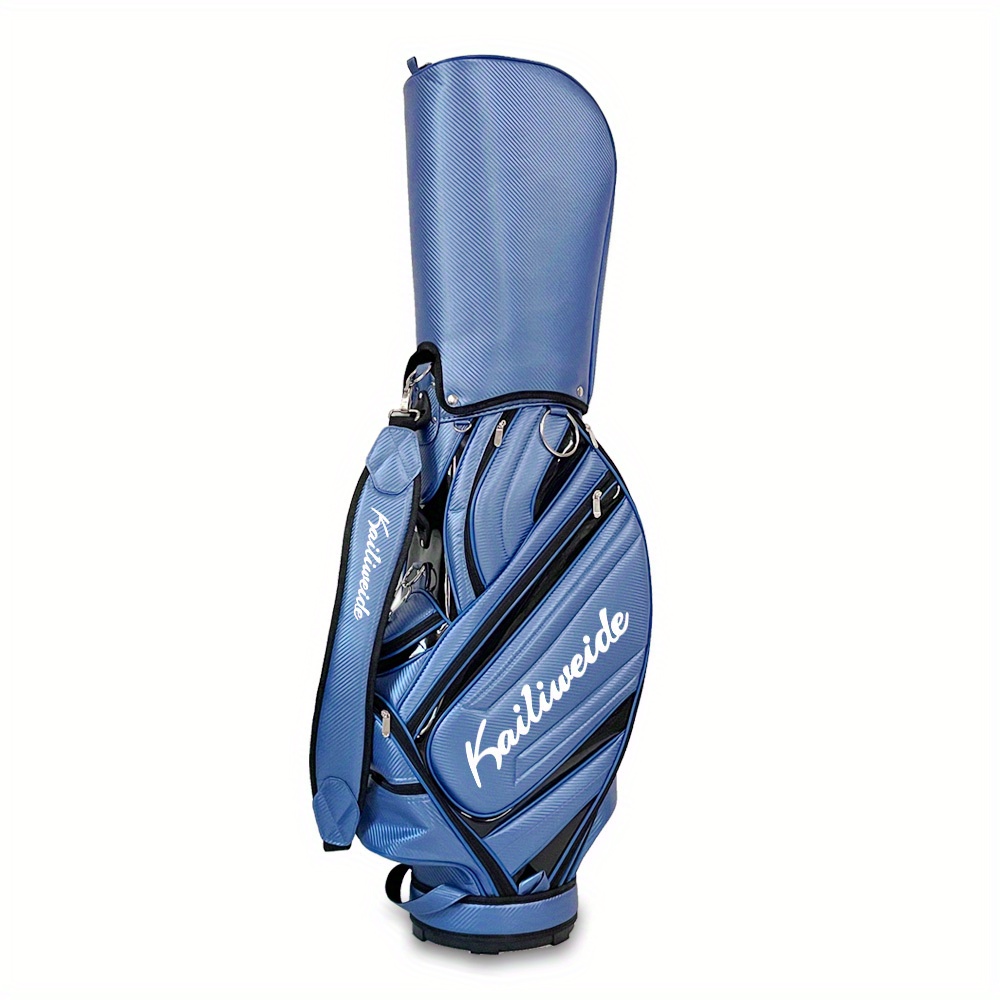 standard professional portable pu waterproof golf bag golf accessories details 2