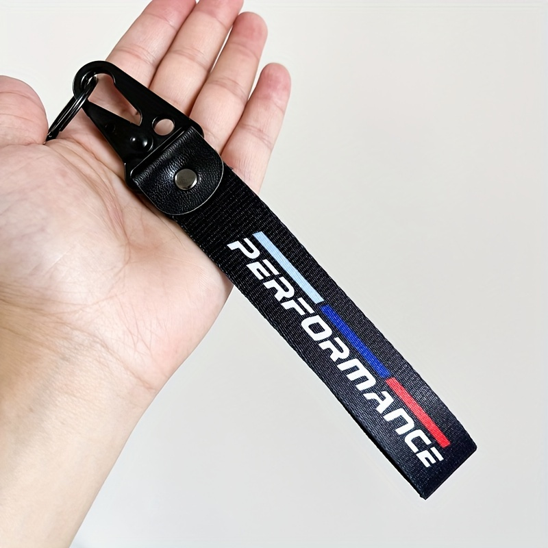 

1pc Premium Car Keychain: Performance Style Racing Keychain - Suitable For Car/motorcycle/backpack Zipper Decoration