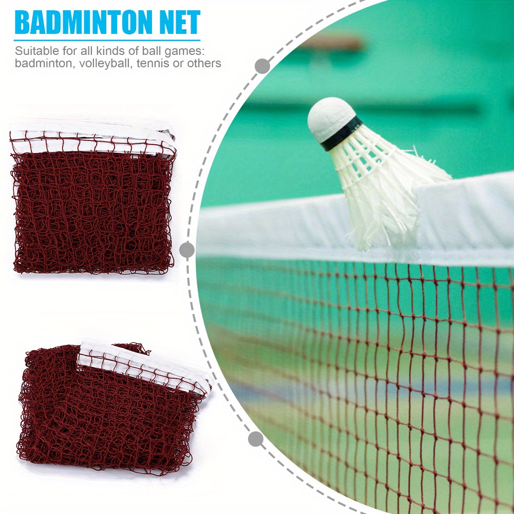 

Professional Badminton Net, Easy Setup Sports Badminton Net For Indoor Outdoor Games Sports