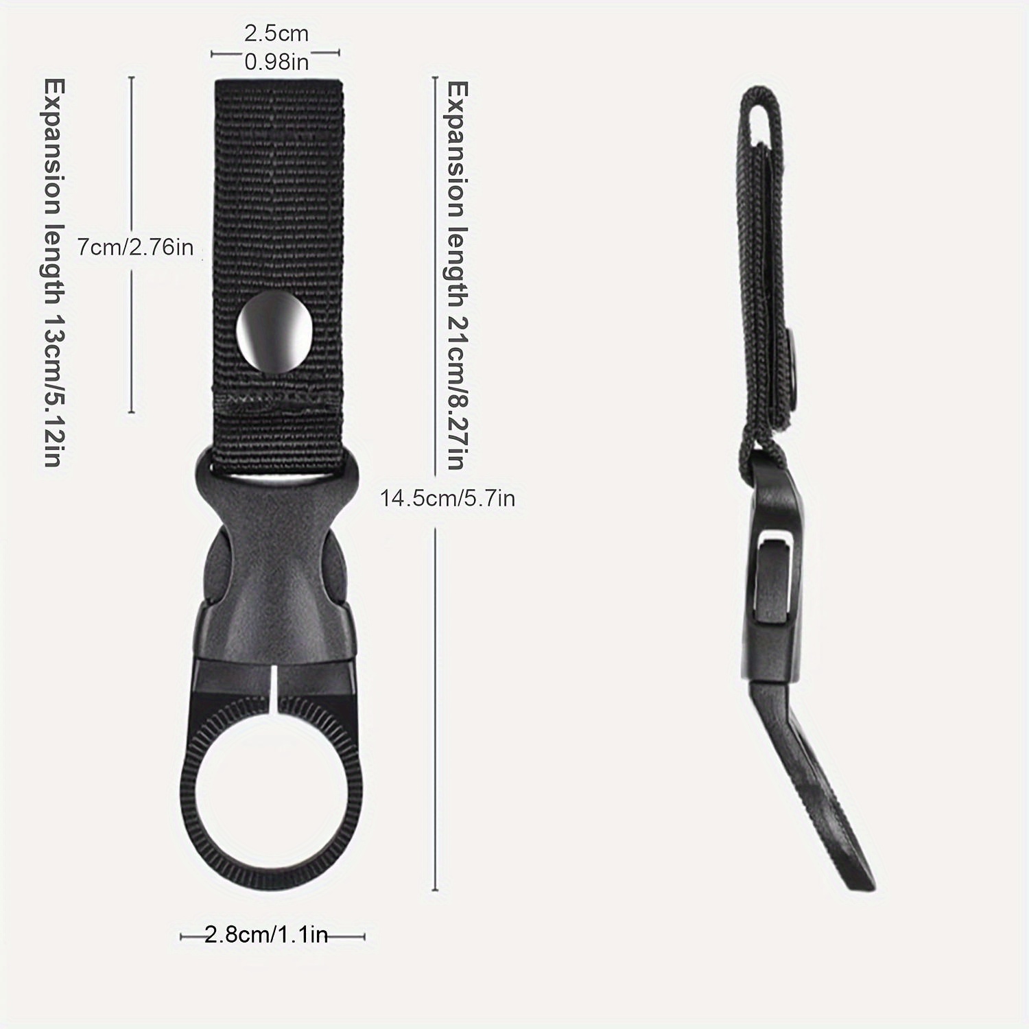 1pc Easy-Carry Bottle Clip for On-the-Go Hydration - Perfect for Outdoor Adventures