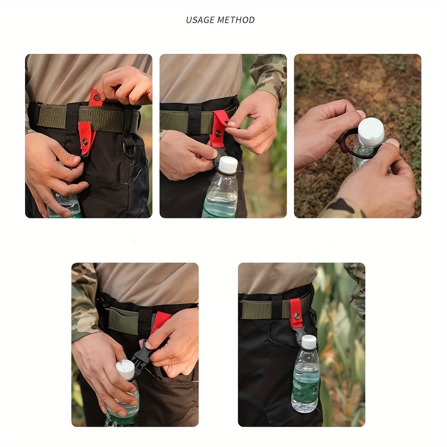 1pc Easy-Carry Bottle Clip for On-the-Go Hydration - Perfect for Outdoor Adventures