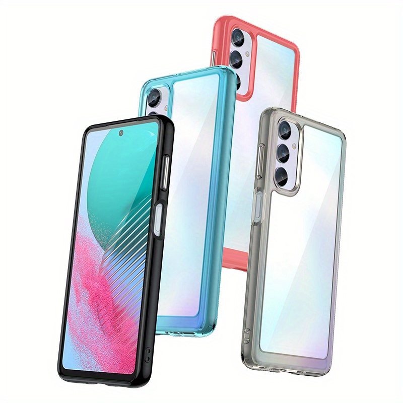 

stylish" Luxurious & Vibrant Phone Case For Samsung Galaxy M54/m34/m23/m14 5g, M13, F54 5g, F34, F23, F14 - Sleek Tpu+pc Design With Comfort Grip Buttons, Shock-absorbing, Anti-slip, Lightweight