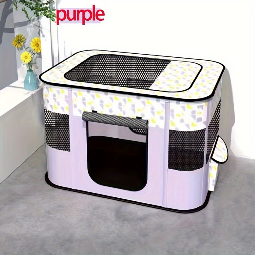 extra large portable pet playpen storage bag comfortable Temu Canada