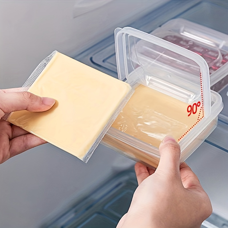 1  butter cheese storage box portable fridge organizer for freshness kitchen essential convenient home details 4