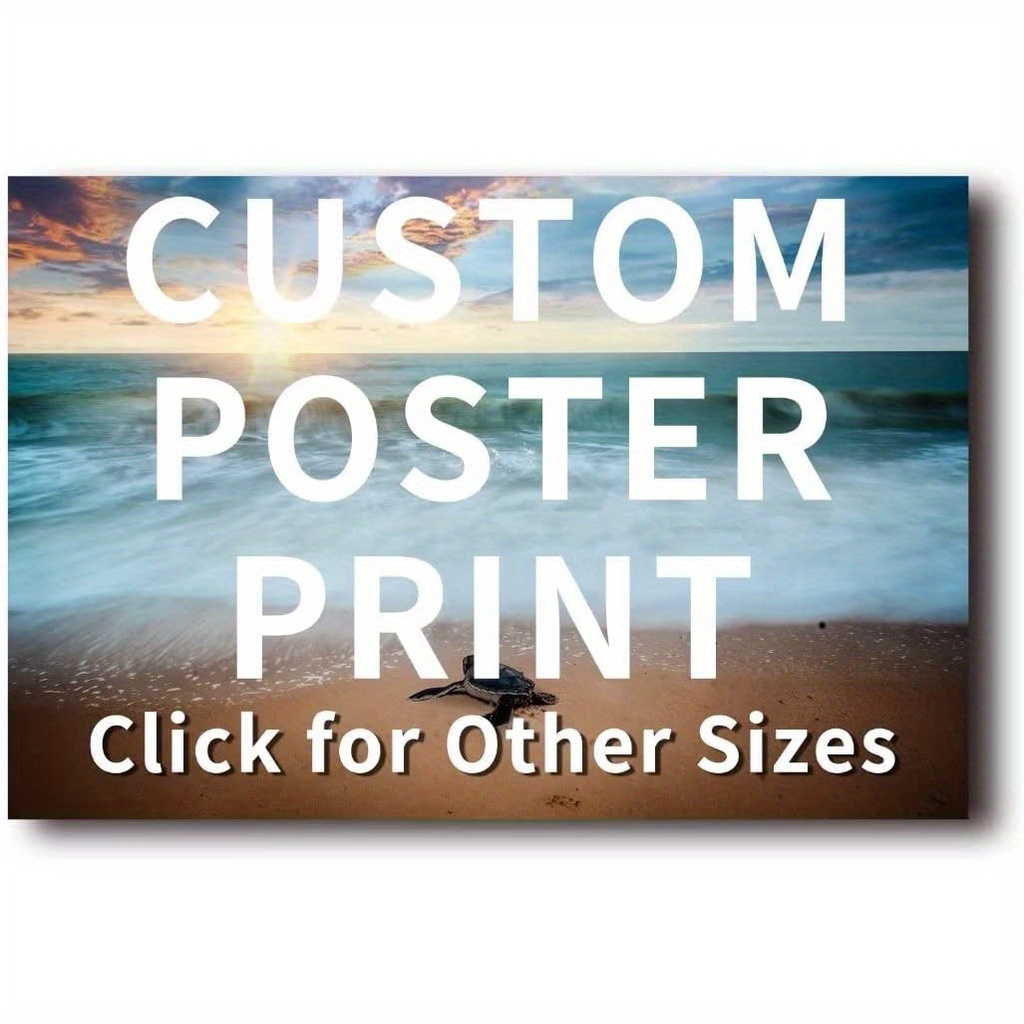 

1pc Customizable Unframed Canvas Poster, Personalized Canvas Poster, Custom Your Image, Share Your Favorite Memories & Most Cherished Moments, Perfect Gift For Friends & Family, Wall Art, Home Decor