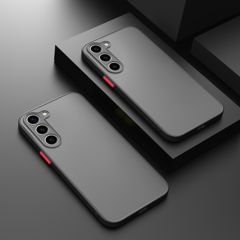 Phone Case - Stylish Protective Case For Galaxy S24, S23, S22, S21, S20 Fe, S24 Plus, And S23 Ultra With A Matte End And Shockproof Armor Design