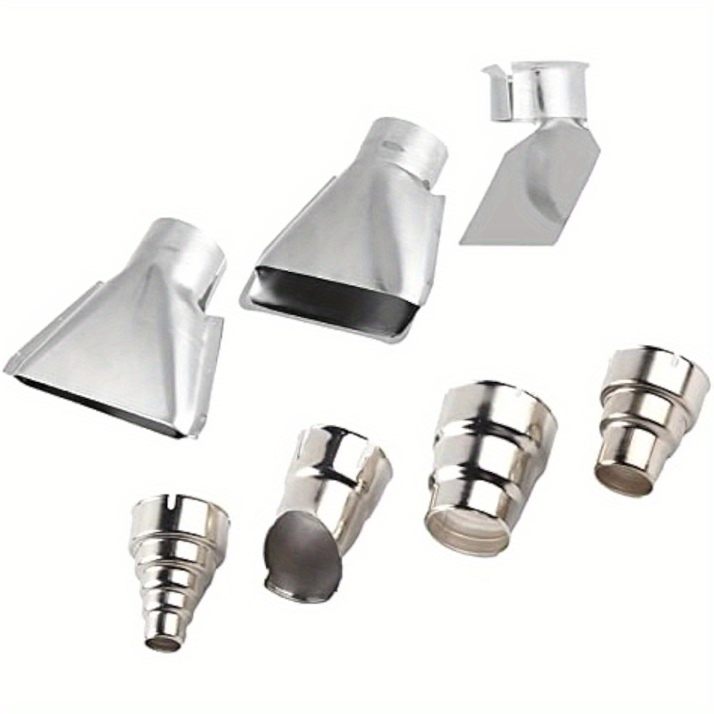 

Set Of 7 Accessory Nozzles For Heat Gun, Ideal For Shrink Wrapping And Other Hot Air Applications, By