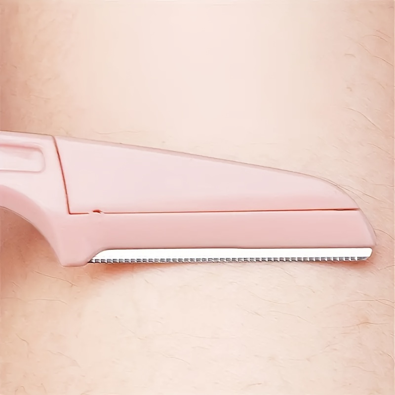 1/3/4件装折叠式眉毛剃刀面部剃刀，适用于男女，眉毛修剪器和剃须刀带梳子，安全且适合新手使用 详情 4