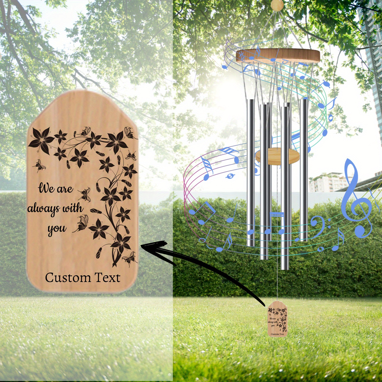 Xuanheng Wind Chime,outside Garden Wind Chimes , Windchime String Bells,glass Windchimes Outdoors Wind Bead,colorful Door Patio Agate Wind Other M