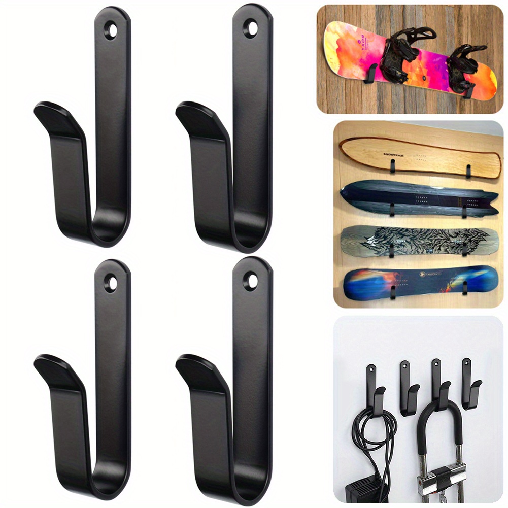 

2/4pcs Snowboard Storage Display Rack, Home And Garage Ski Board Storage Tool