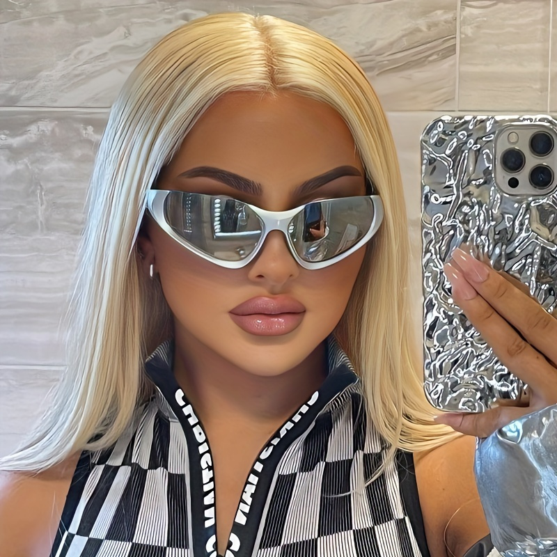 

Y2k Vintage Fashion Glasses For Women Men Decorative Glasses For Party Club Beach Punk Style Hiphop Fashion