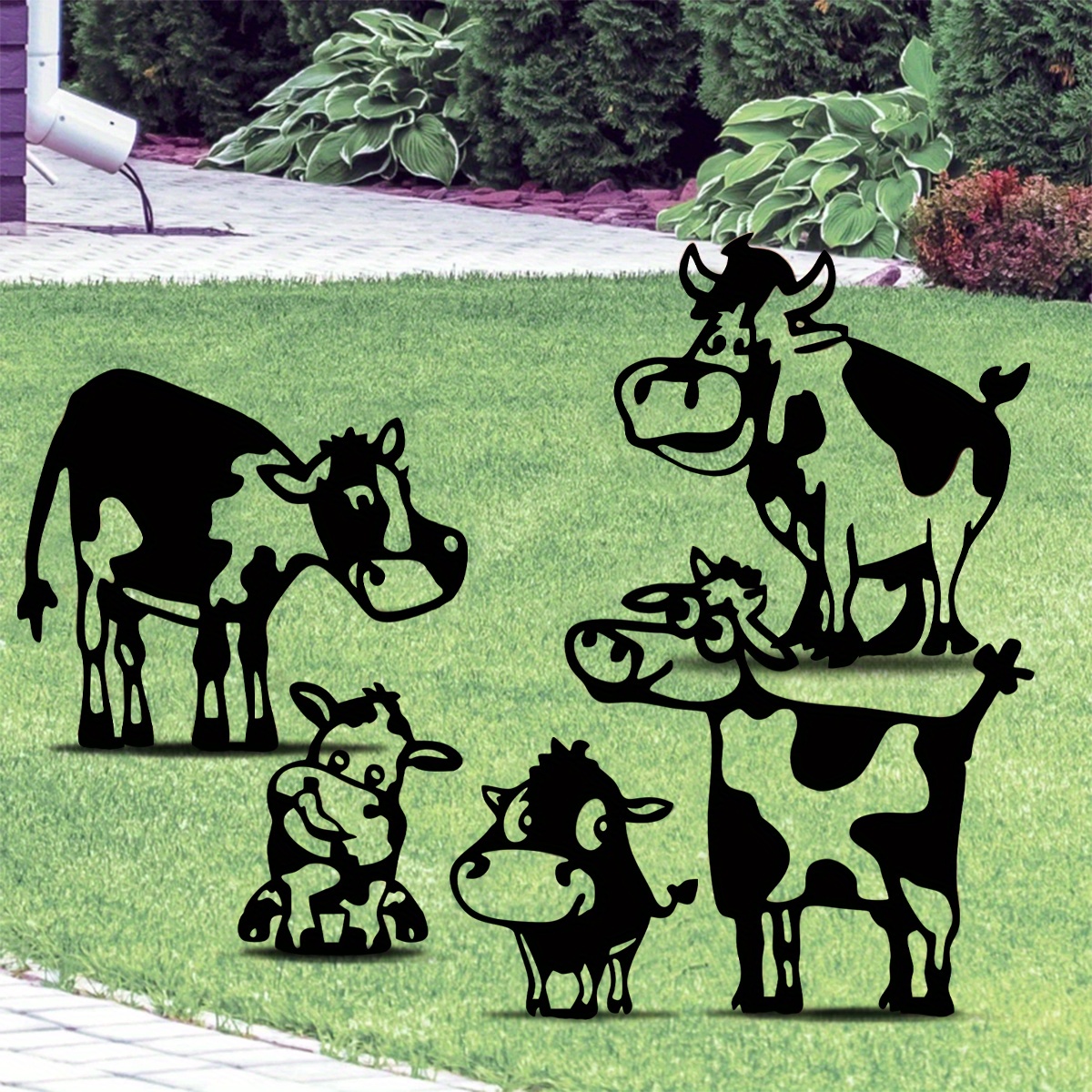 Metal Bull Yard Art Wholesale Discount