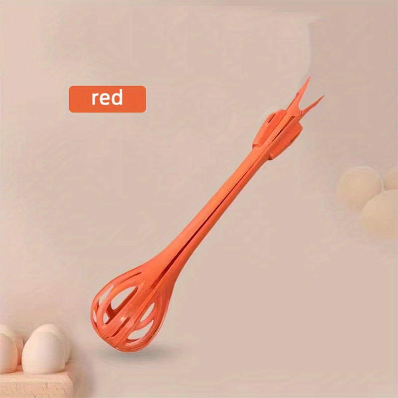 1pc, Multi-functional 2-in-1 Food Egg Whisk And Manual Blender - Essential Kitchen Tool For Quick Mixing And Baking - Ideal For Home Cooks