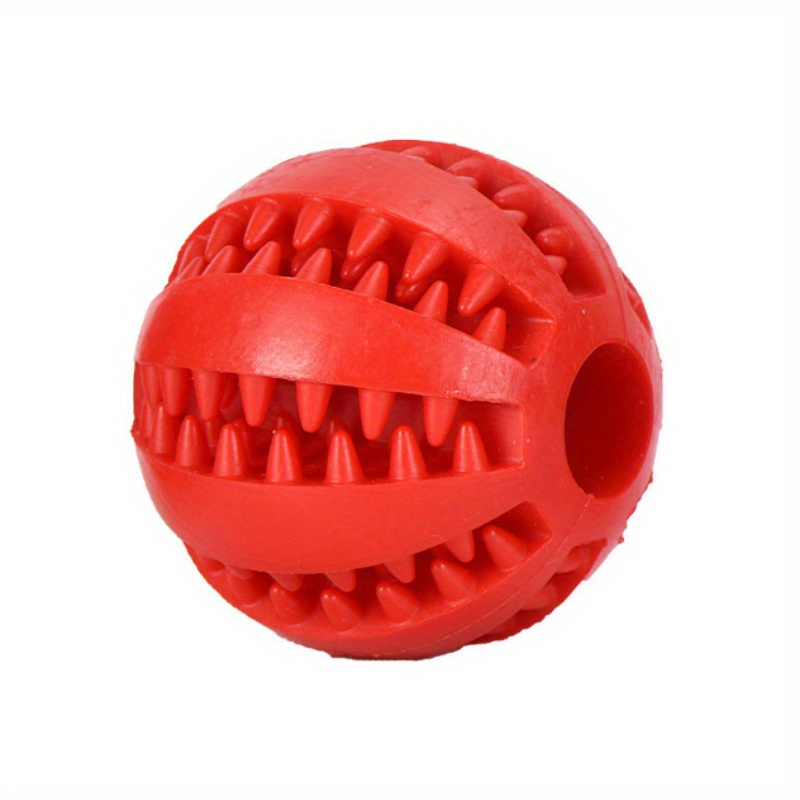 Pet Dog Leak Food Ball Nontoxic Bite Resistant Toy Ball Pet - Temu